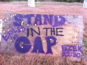 Standing in the Gap